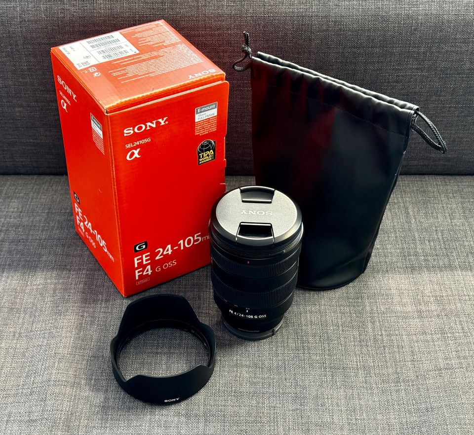 Sony FE 24-105mm F4 G OSS (SEL24105G) + Hoya HD Digital UV-suodin