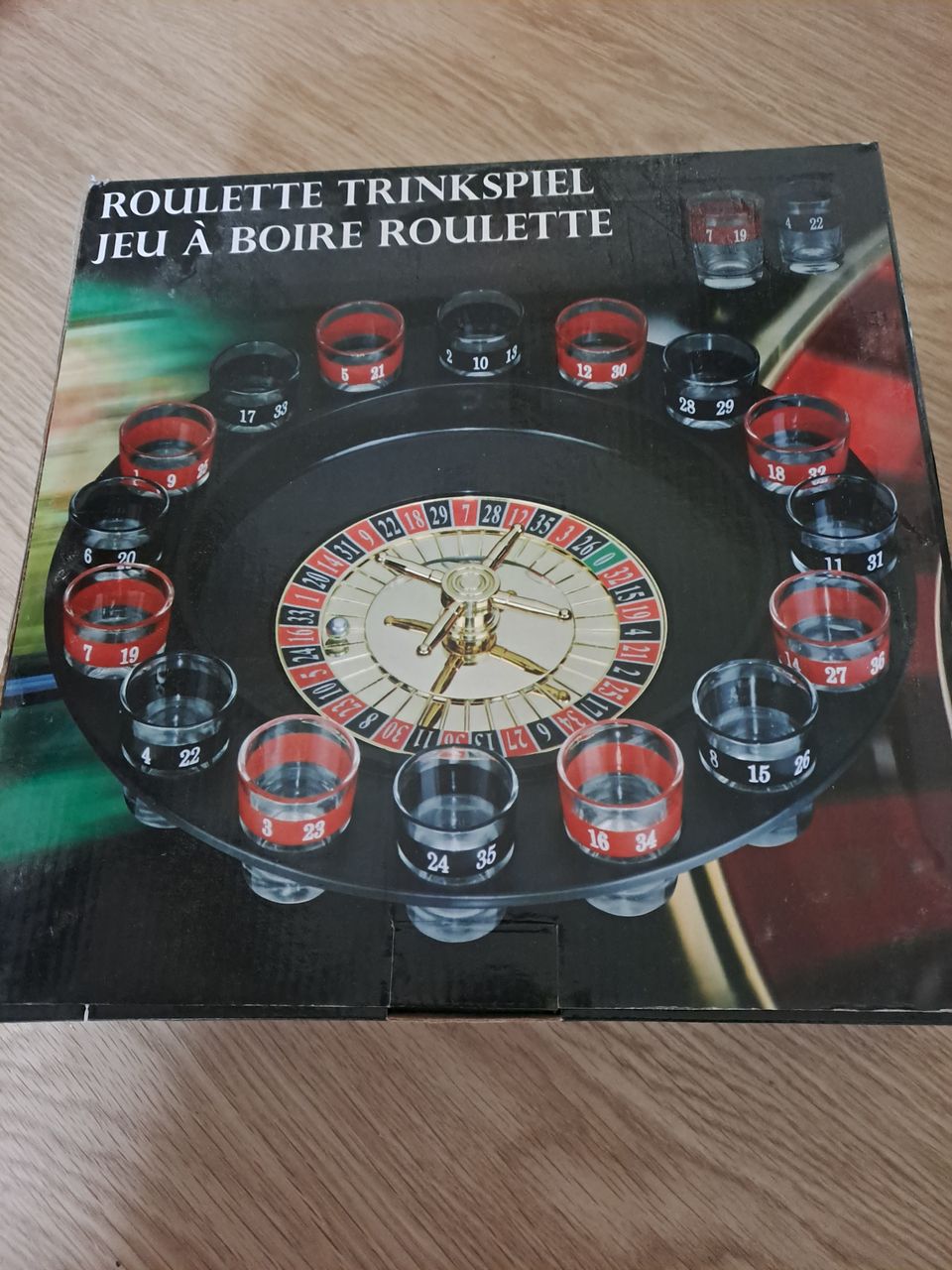 Roulette drinking game