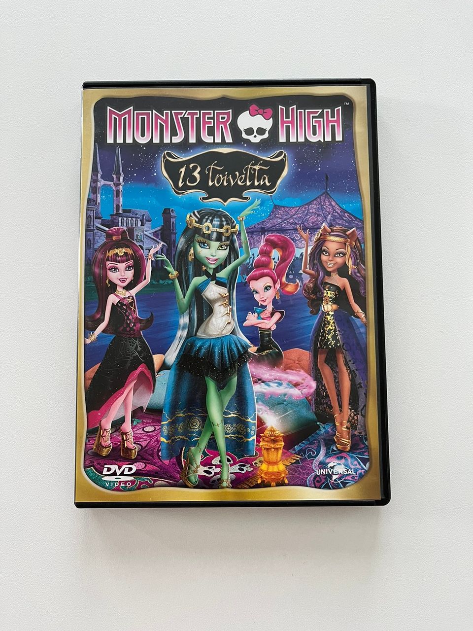 Monster High 13 toivetta dvd