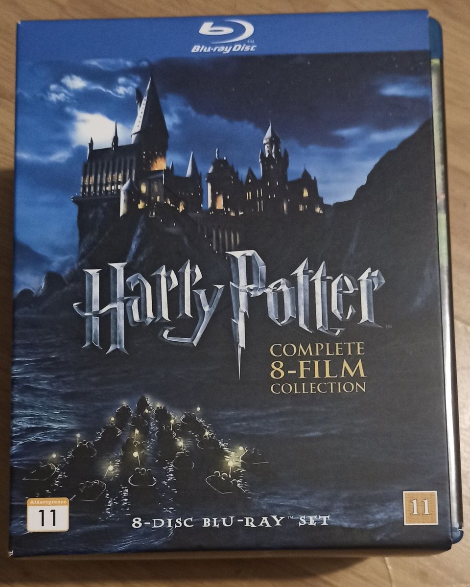 Harry Potter blu ray