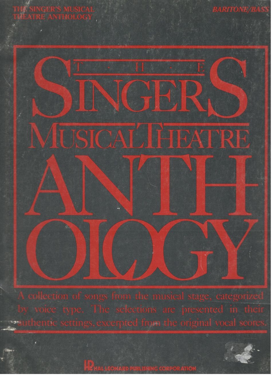 Singers Musical Theatre Anthology