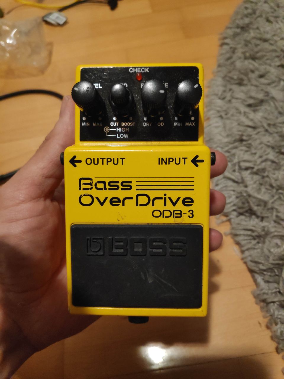 Boss ODB-3 Bass Overdrive säröpedaali.