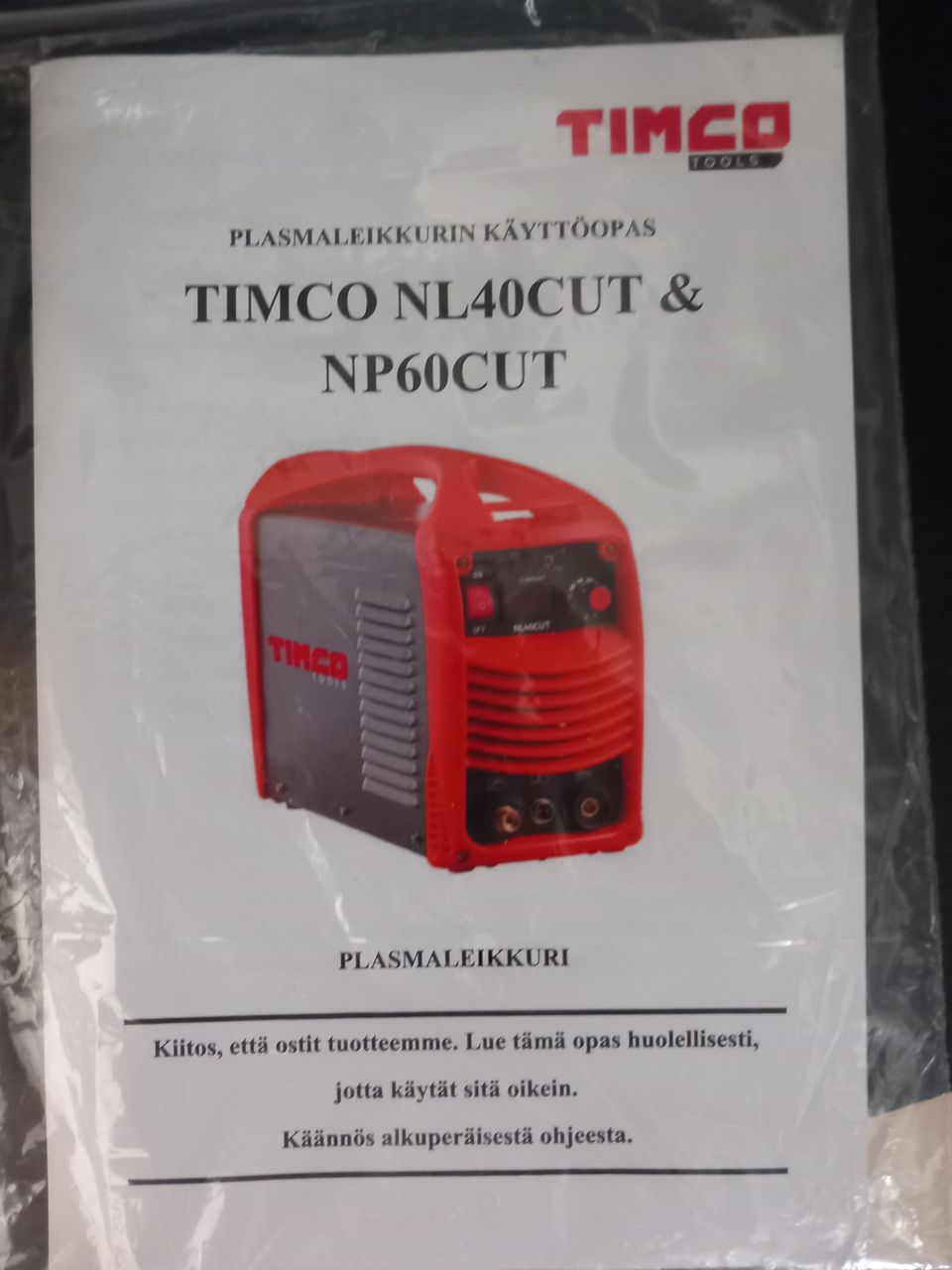 Timco CUT-60 plasmaleikkuri