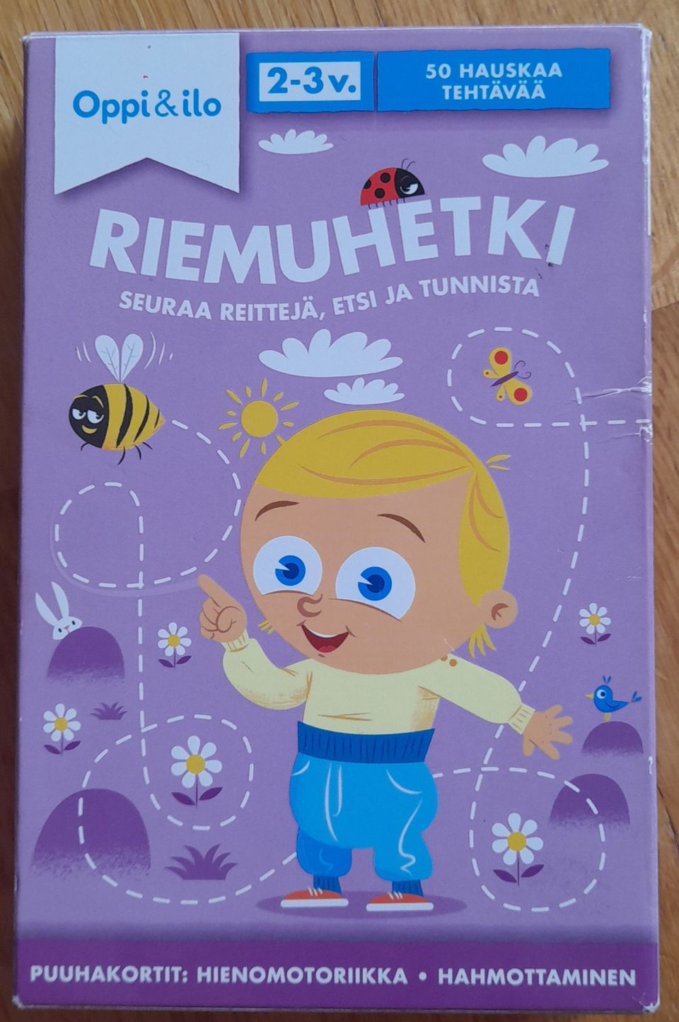 Riemuhetki puuhakortit