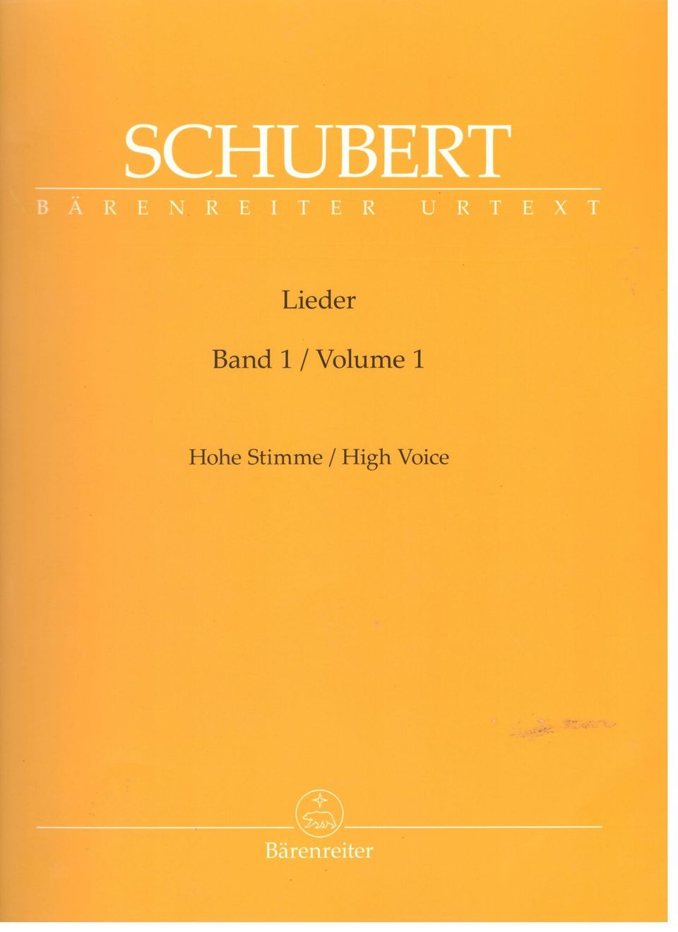 Schubert - Lieder I