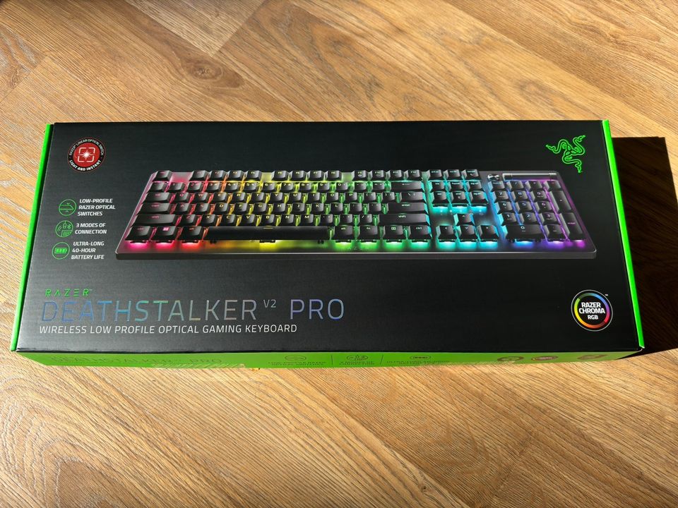 Razer Deathstalker V2 Pro, red/linear optical