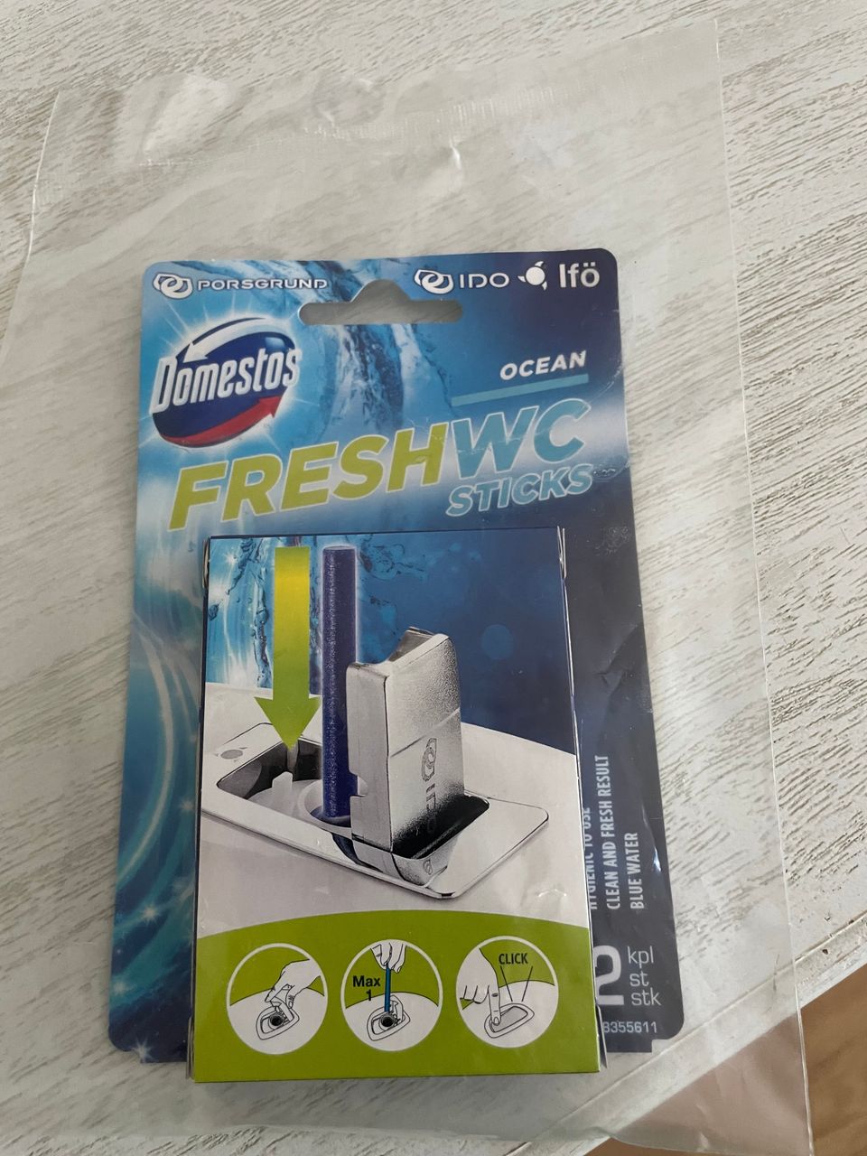 Domestos fresh WC-sticks