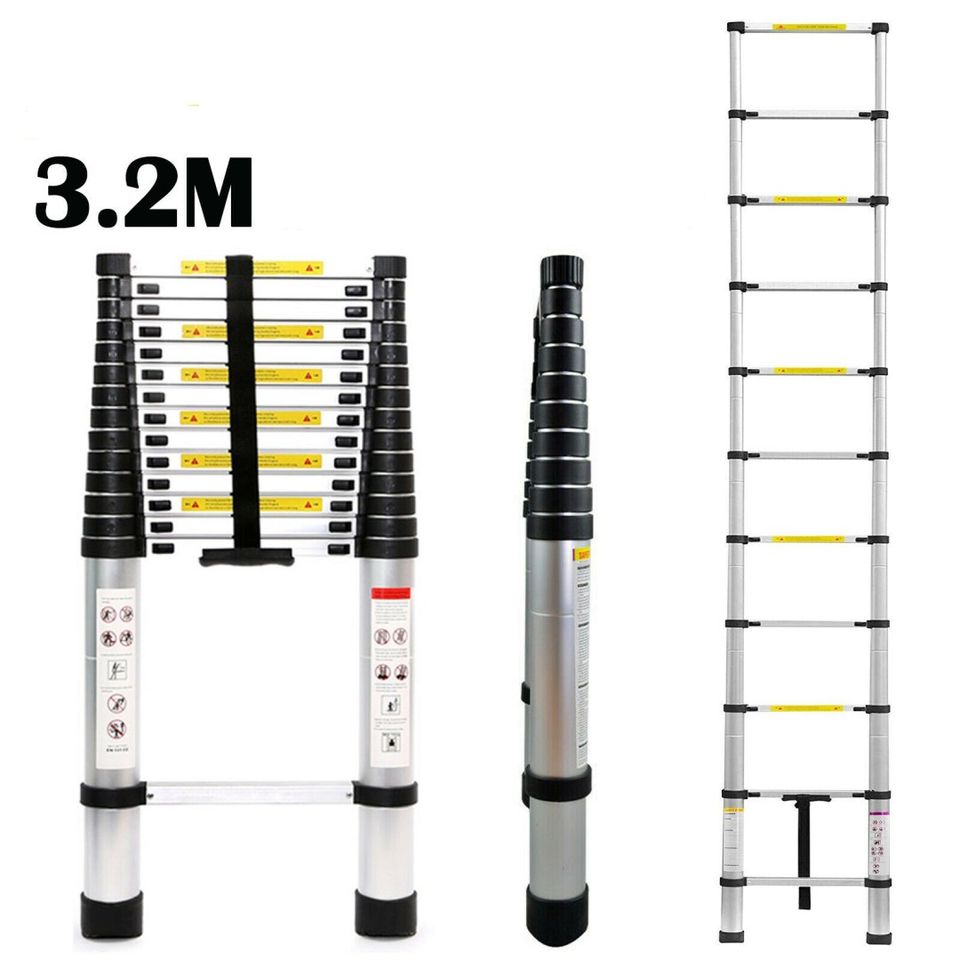 3.2 metrin teleskooppitikkaat