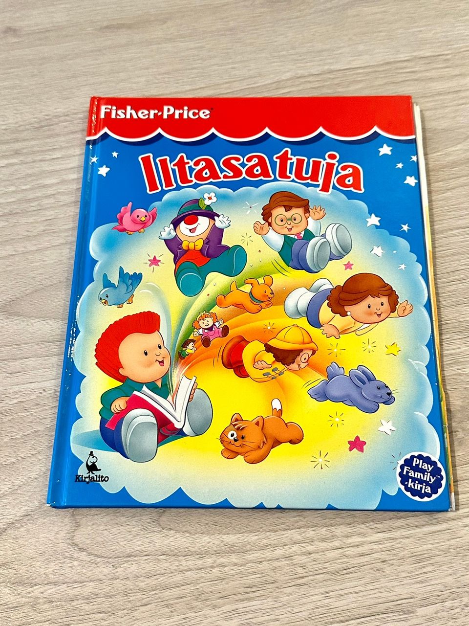 Fisher-Price Iltasatuja lasten retro iltasatukirja/kirja