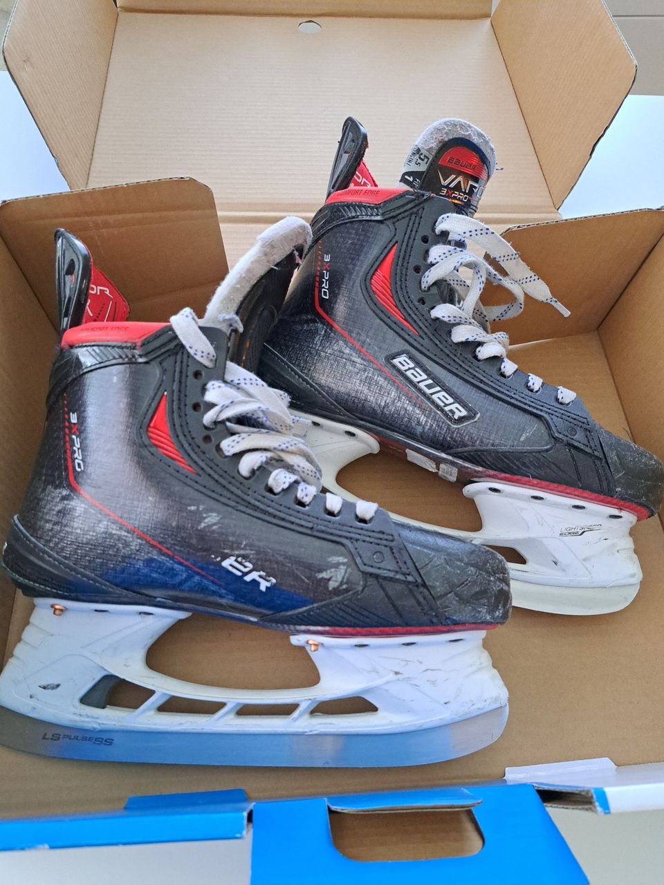 Bauer Vapor 3X Pro INT luistimet koko 5.5 fit 1