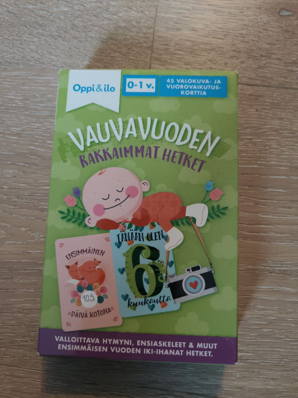 Vauvavuoden rakkaimmat hetket, Oppi & Ilo -kortit (Käyttämättömät)