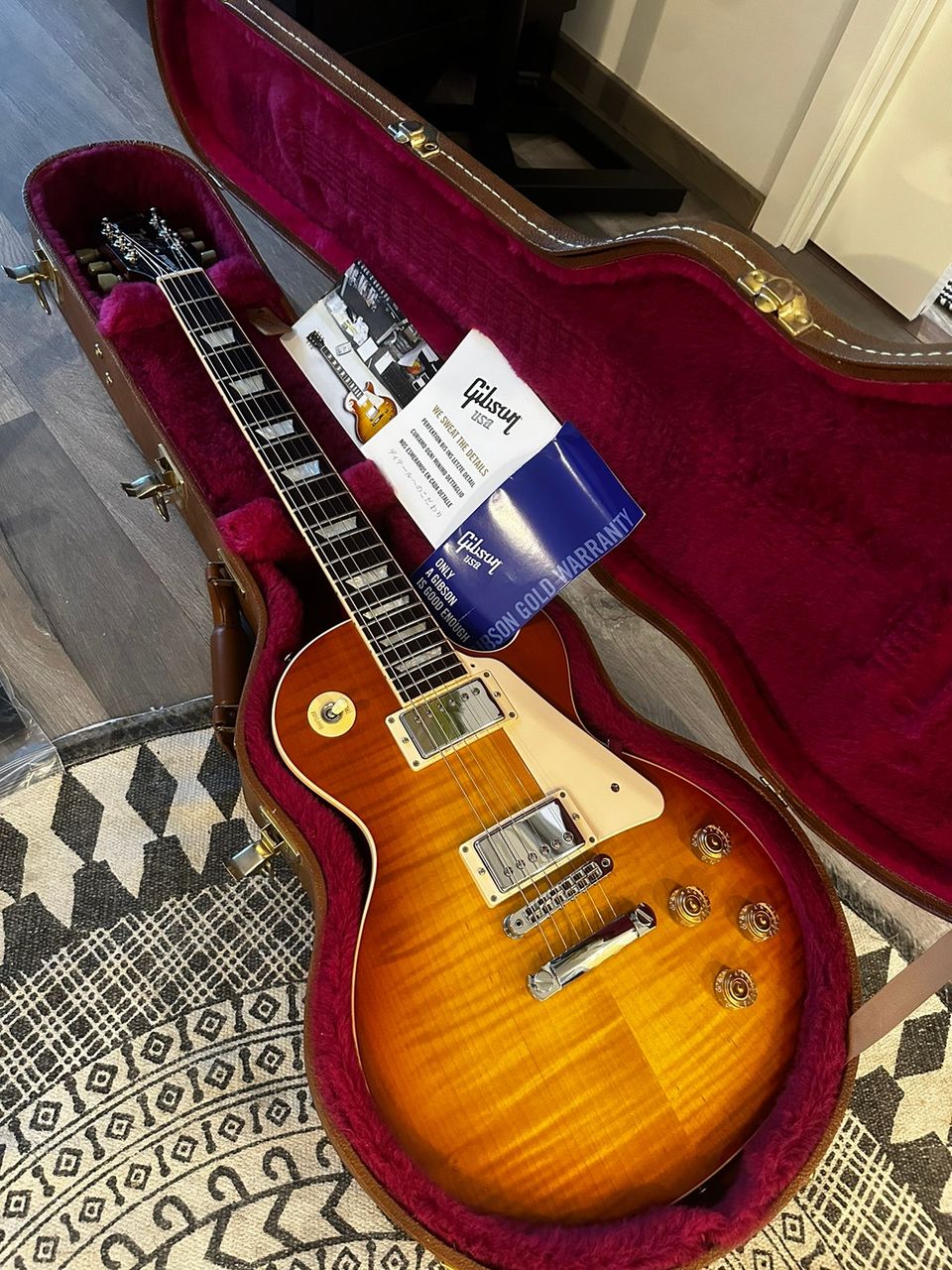 2016 Gibson Les Paul Traditional Honey Burst