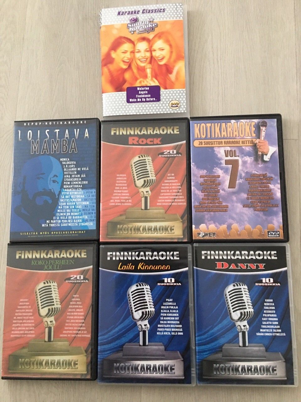 Kotikaraoke DVD:t