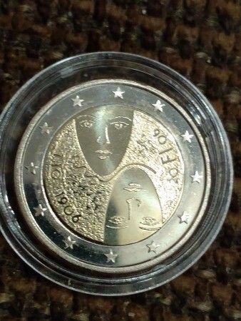 Suomi 2006 2€ UNC pillerissä