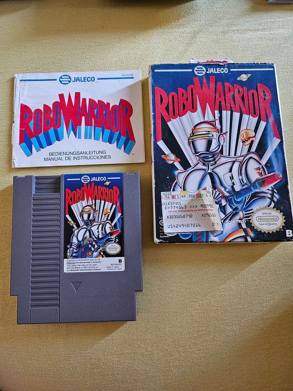 NES-RR-EEC Robo Warrior