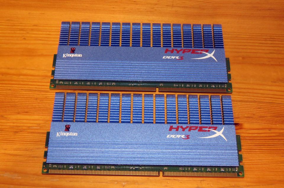 8 GB (2x4GB) DDR3 1600 Mhz Kingston HyperX T1 Series