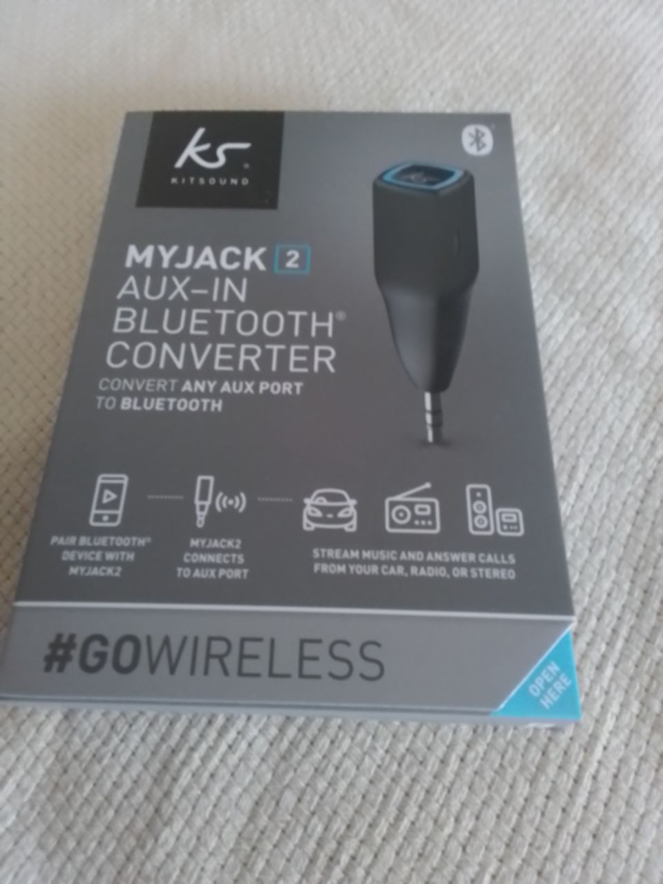 Kitsound MyJack2 Bluetooth-vastaanotin