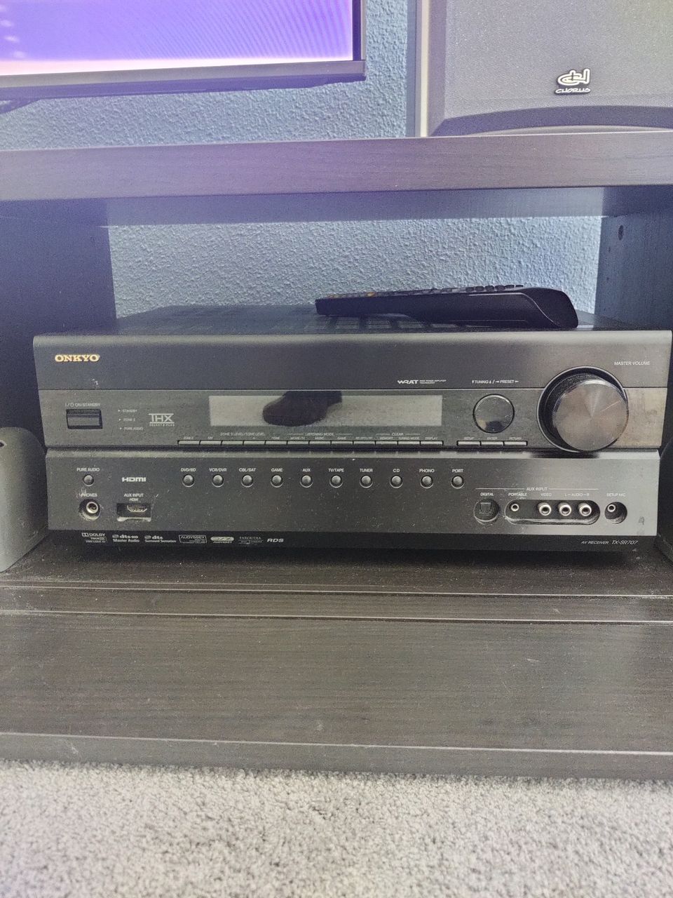 Onkyo TX-SR707 viritinvahvistin