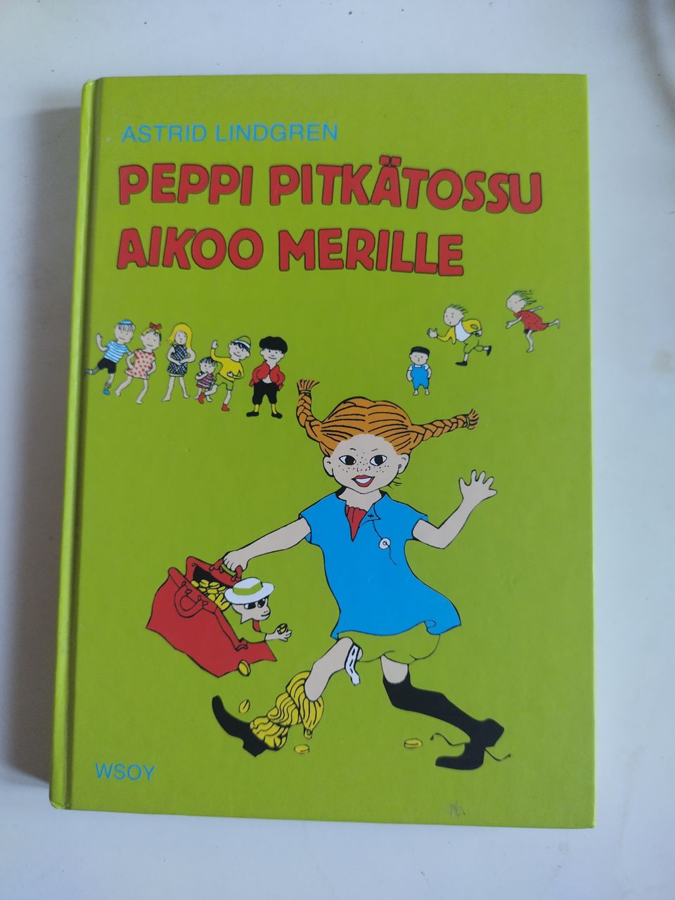 Peppi Pitkätossu aikoo merille