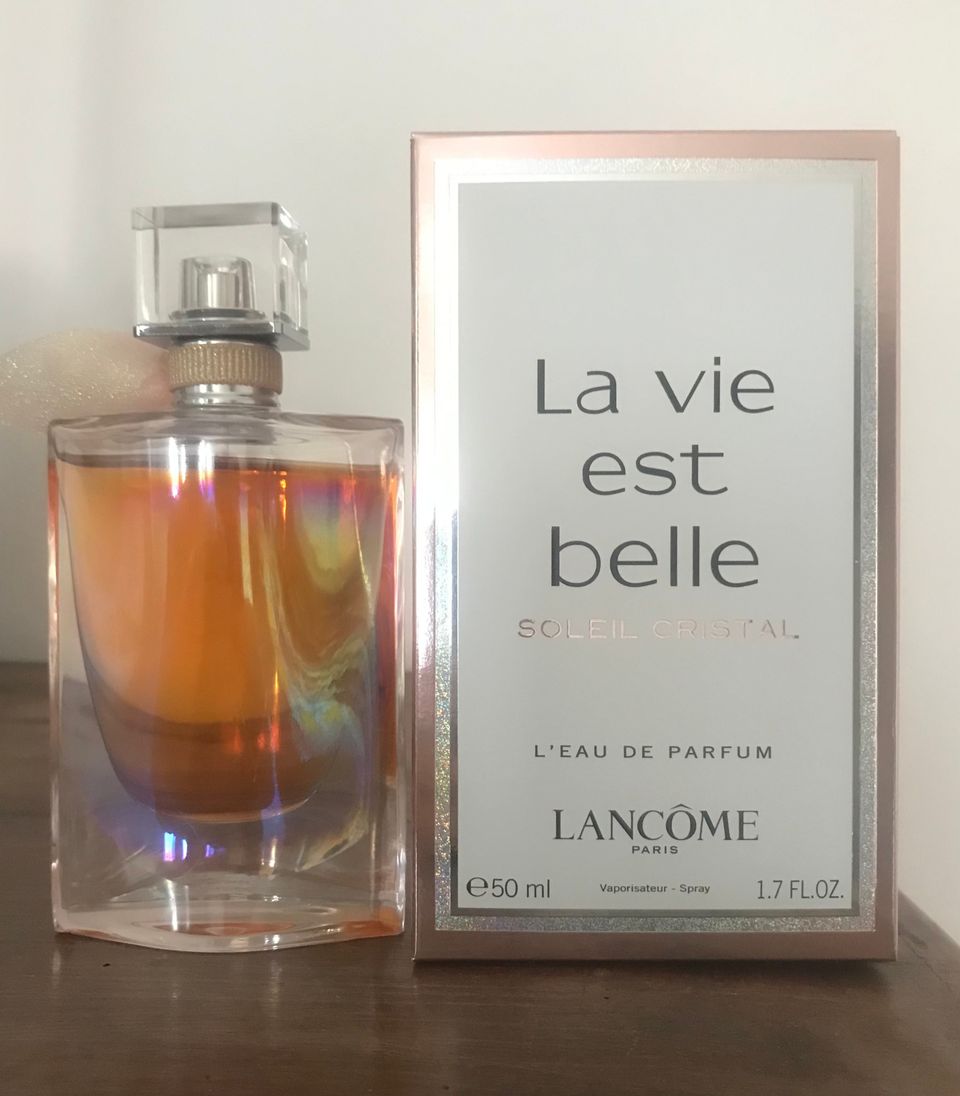 Lancome, La vie est belle, soleil cristal leau de parfum 50ml käyttämätön