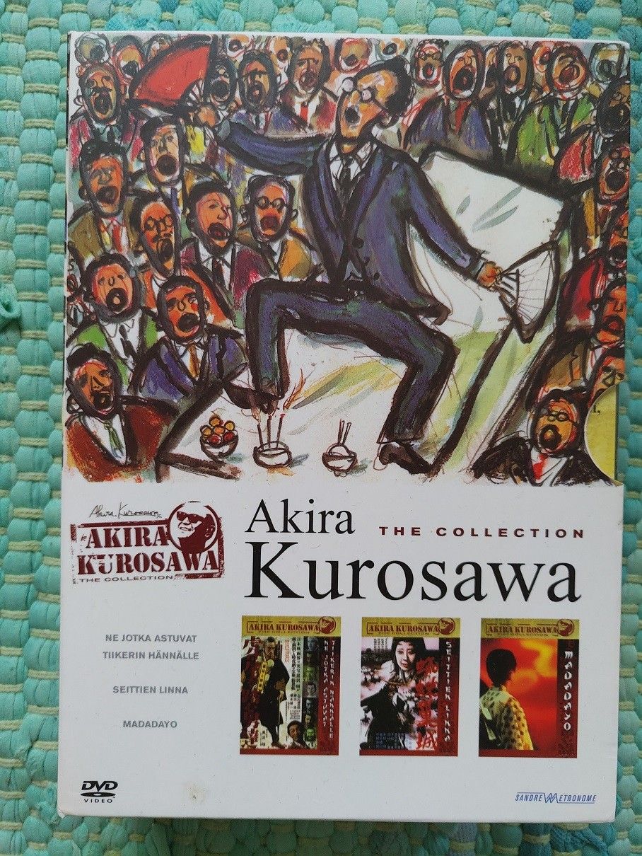 Akira Kurosawan elokuvia DVD setti