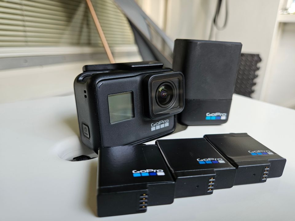 GoPro Hero 7 Black + Feiyutech G6 -gimbaali