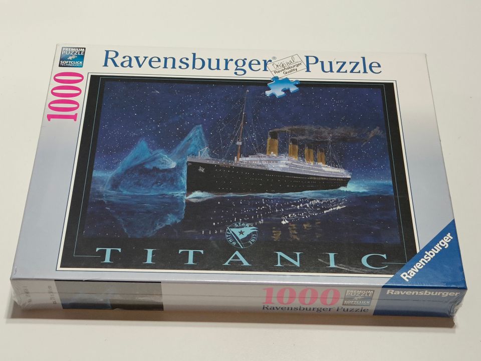 UUSI Ravensburger 1000 palan palapeli