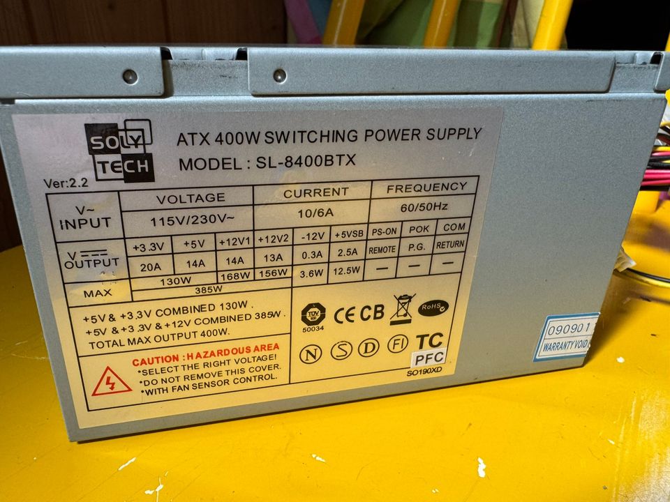 Soly Tech - Atx - Power - 400W