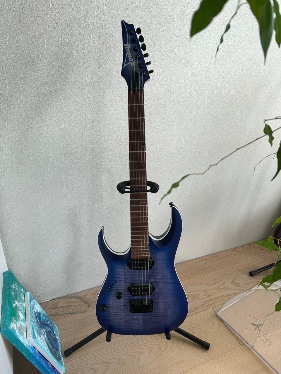 Ibanez RGA42FML-BLF -sähkökitara, Blue Lagoon Burst Flat