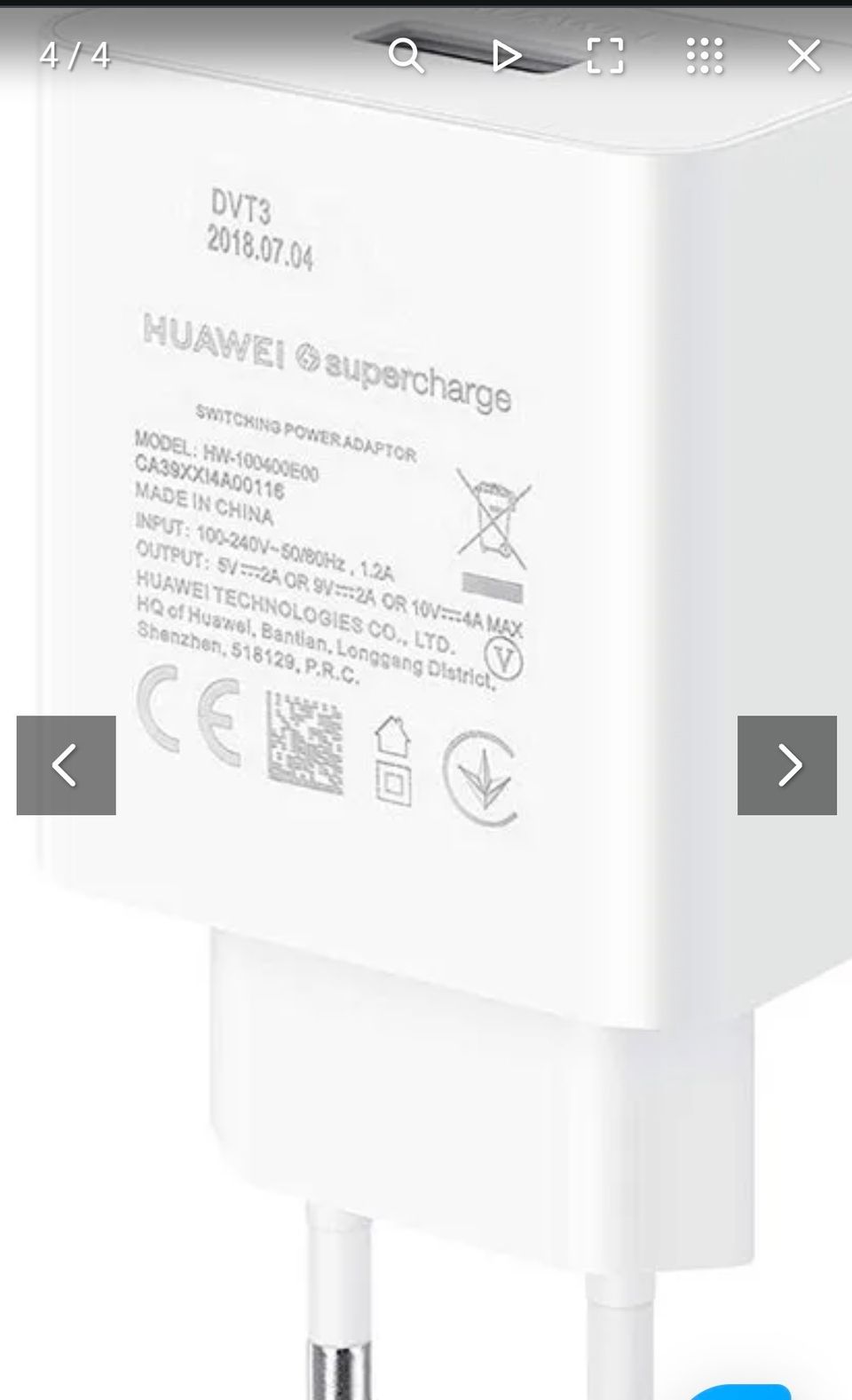 Huawei 40 W pikalaturi