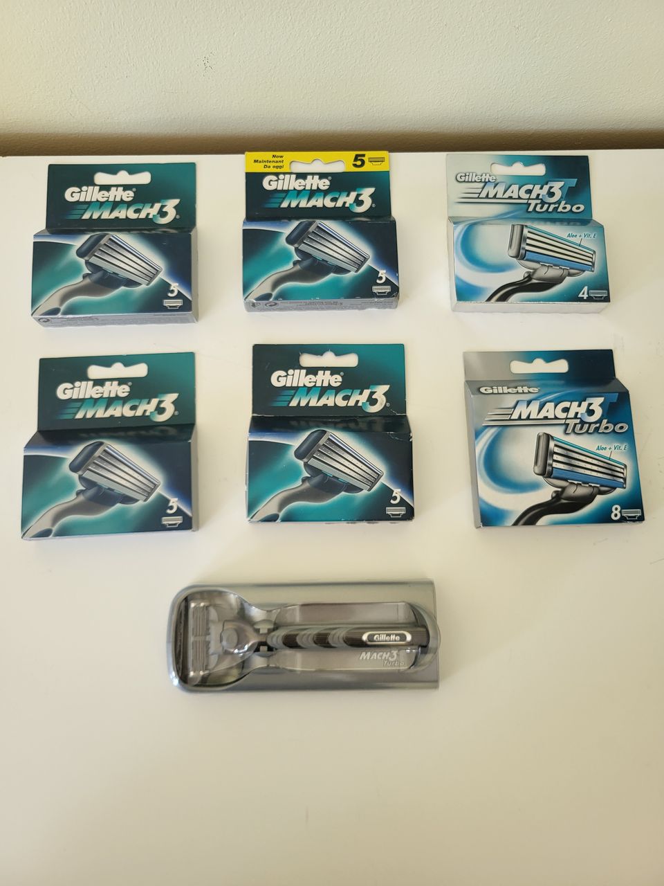 Gillette Mach3 -höylä + 32 terää