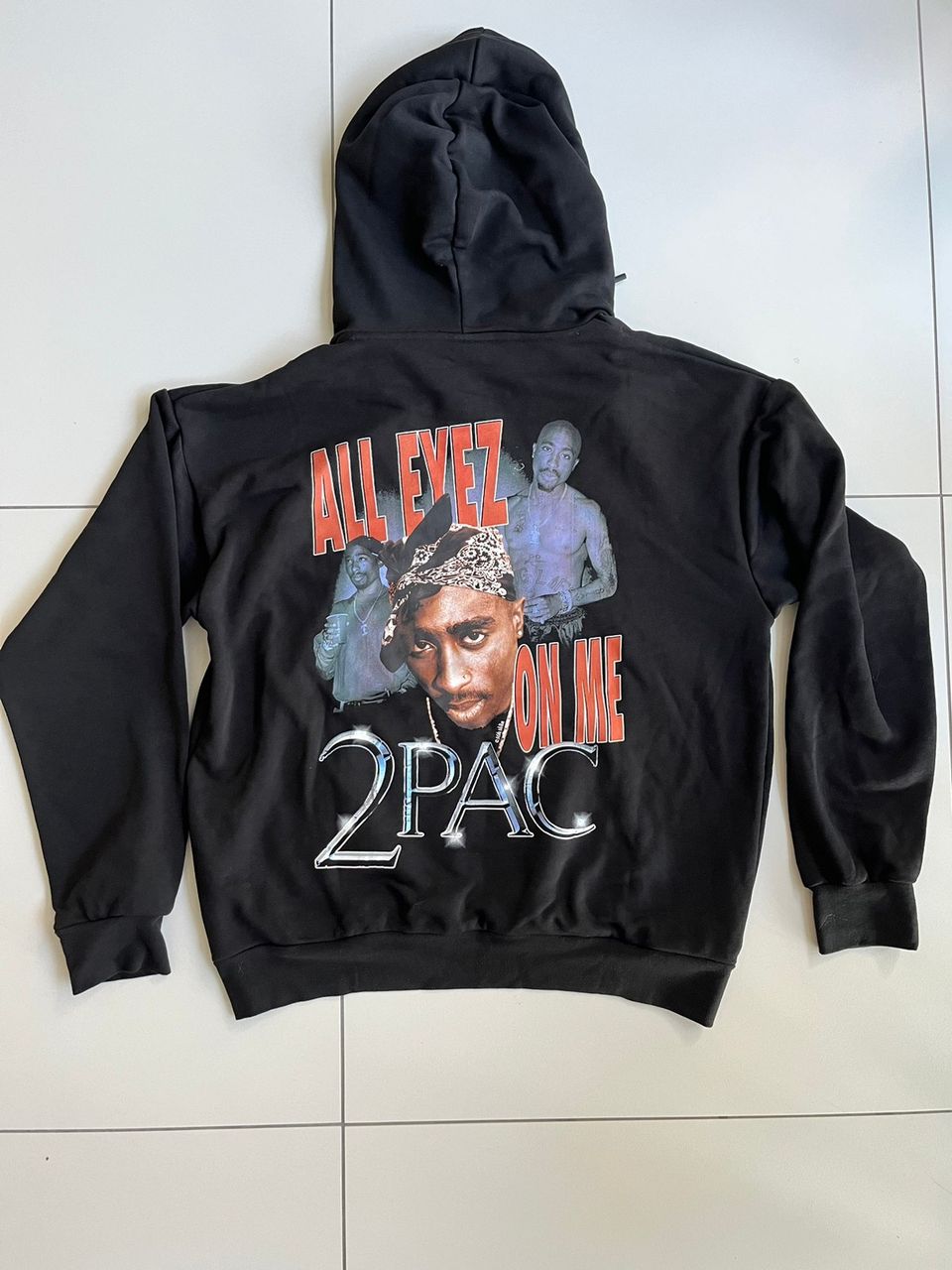 2PAC huppari, uusi, unisex loose fit