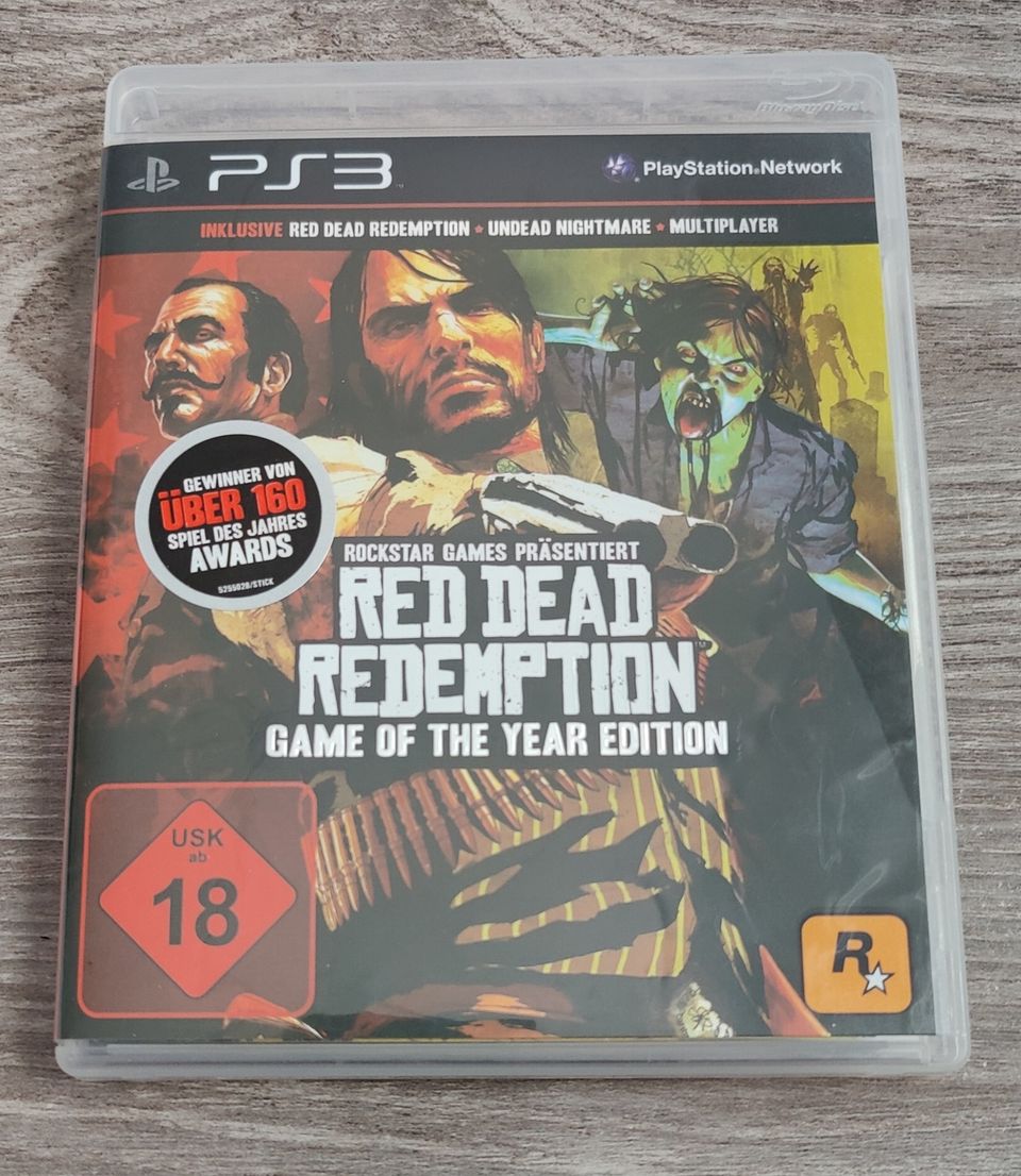 Red Dead Redemption Game Of The Year Edition Ps3