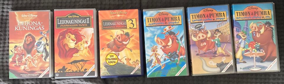 Leijonakuningas 1,2 &3 ja Timon & Pumba