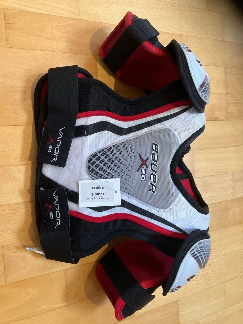 Rintapanssari / hartiasuoja Bauer Vapor koko JR-L