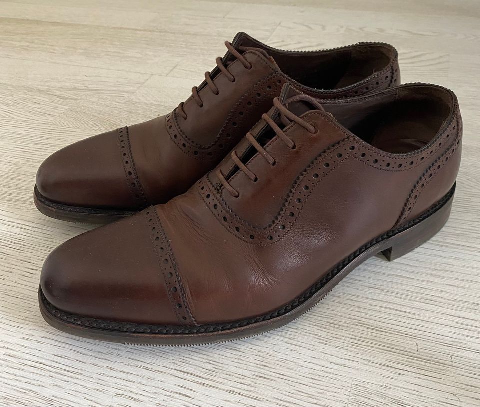 Loake Fleet Dark Brown UK 8