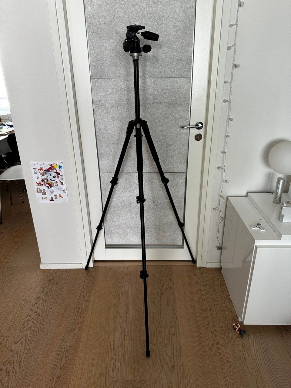 Manfrotto kameranjalka (190XB ja 894RC2)