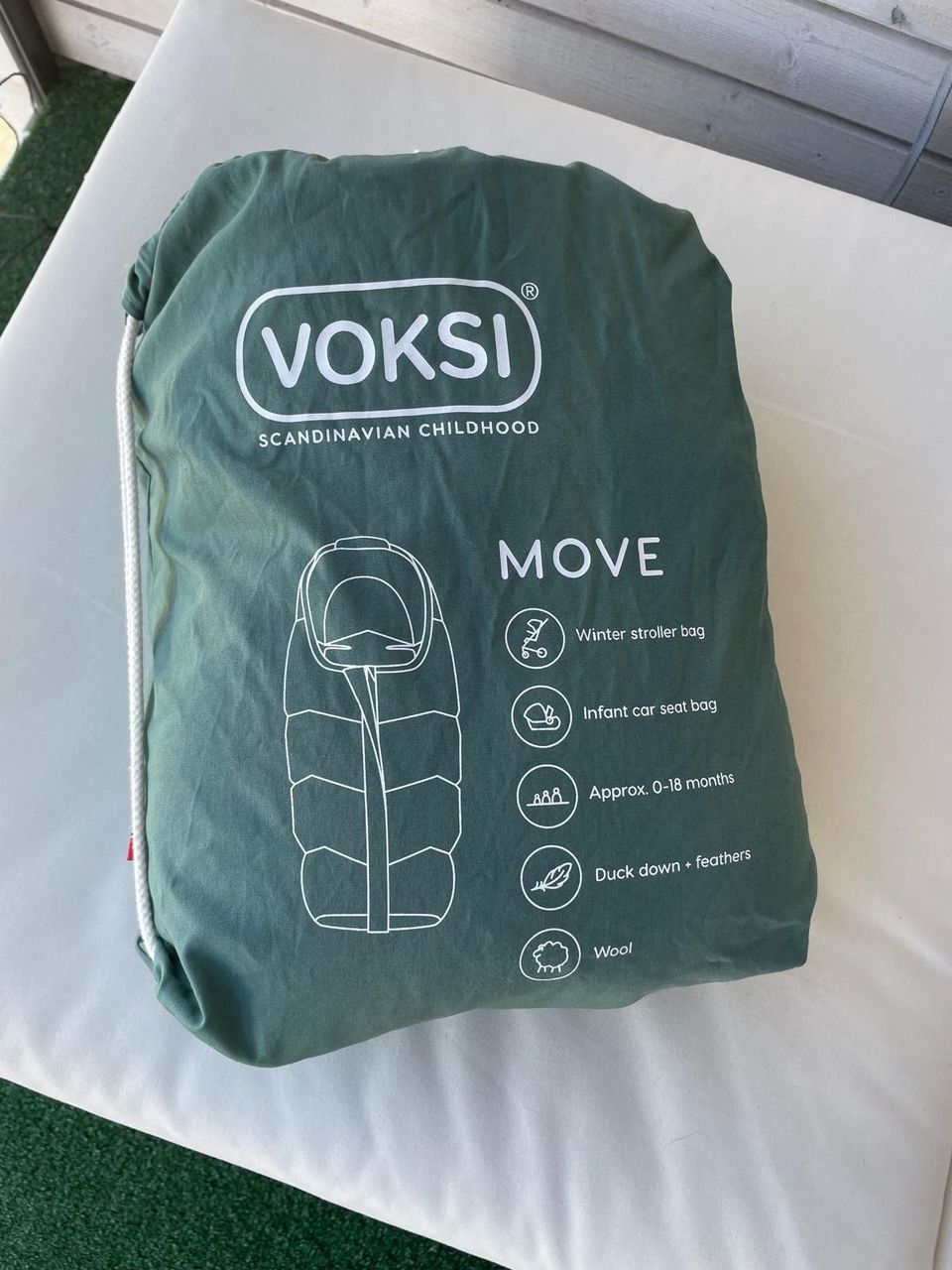 Voksi Move X Hip Warmer – Sea Green