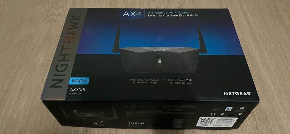 Netgear Nighthawk AX3000 WiFi 6 pelireititin