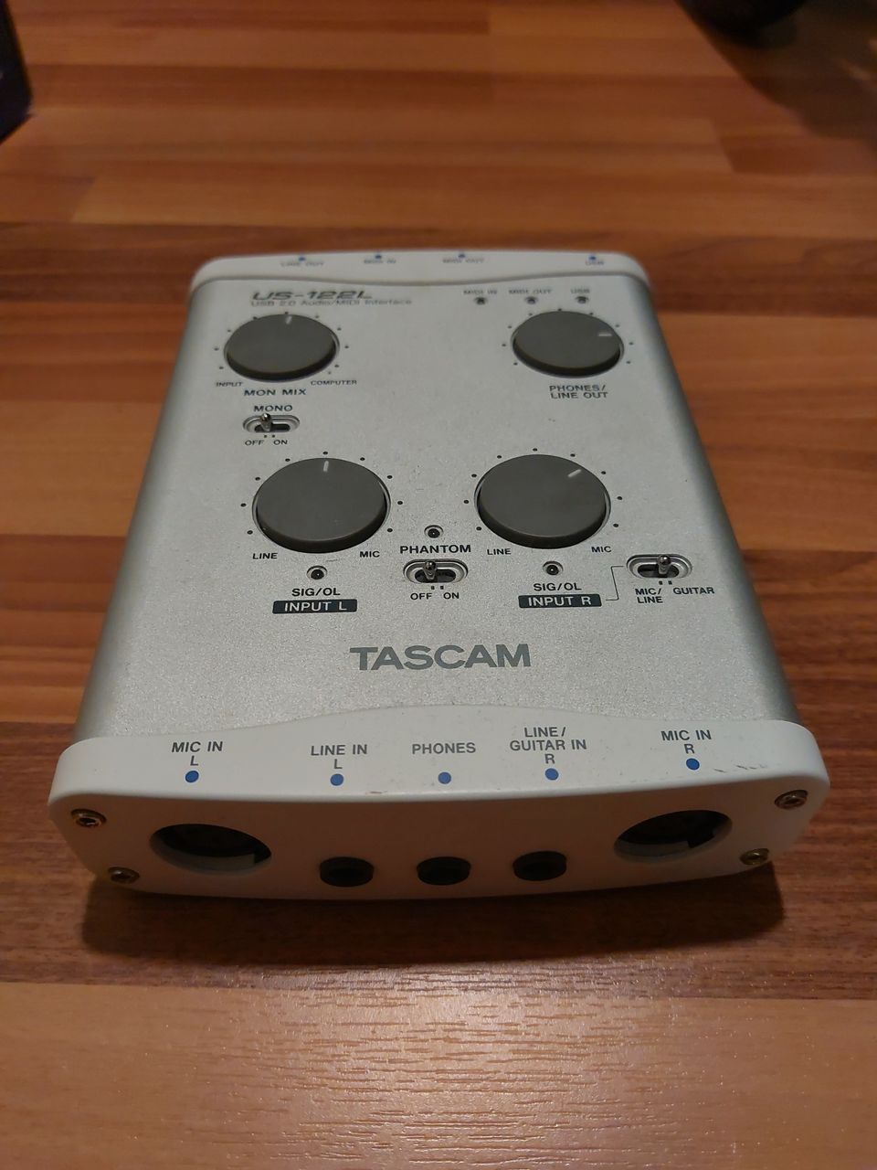 Tascam US-122L USB-äänikortti /audio interface