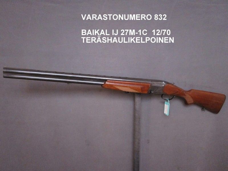 Baikal IJ 27M-1C 12/70 teräshaulikelpoinen (832)