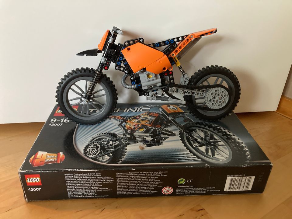 Lego 42007 motocross-pyörä