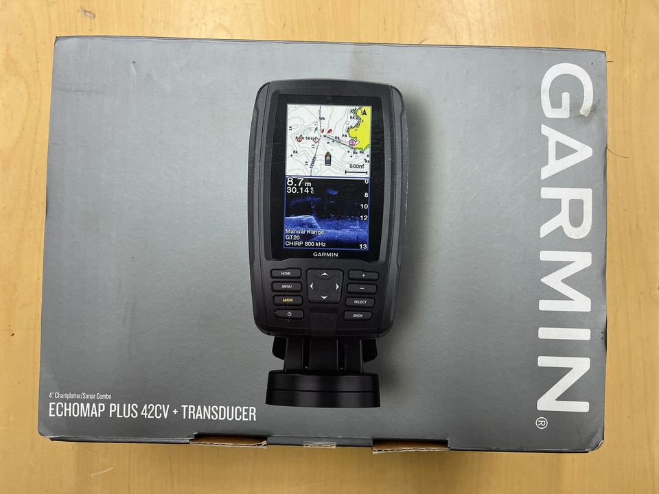 Garmin Echomap Plus 42CV + kaikuanturi ja pohjanlahden kartat