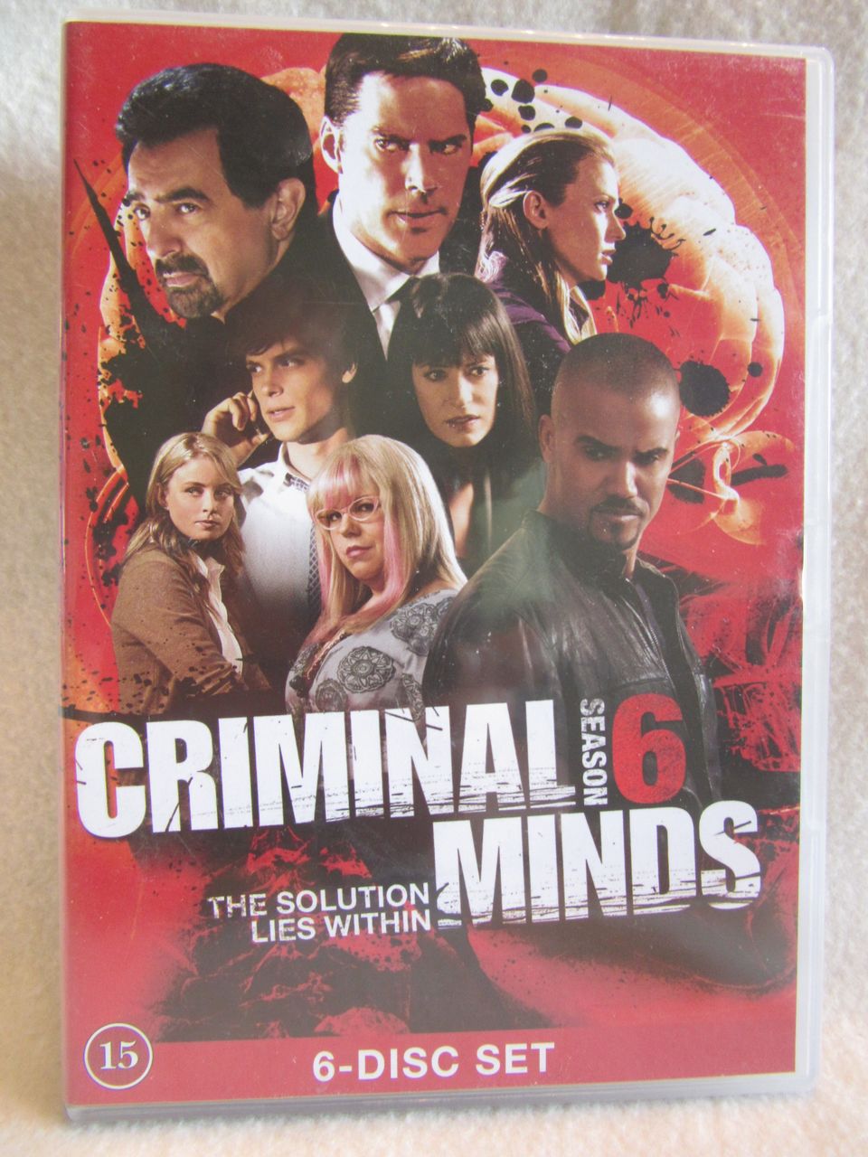 Criminal Minds kausi 6 dvd