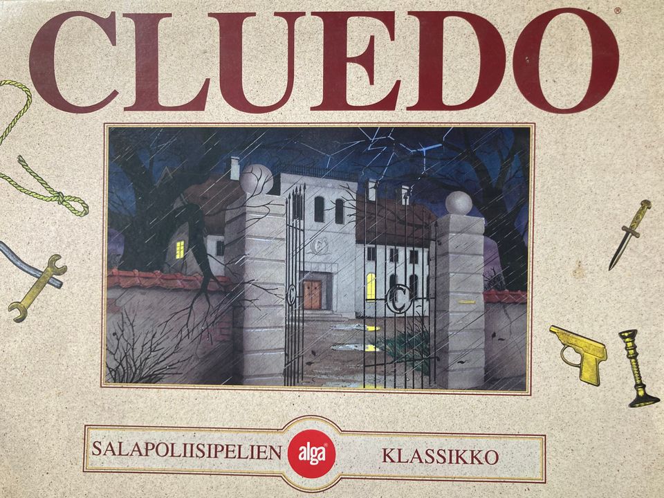 Retro Cluedo vuodelta 1992