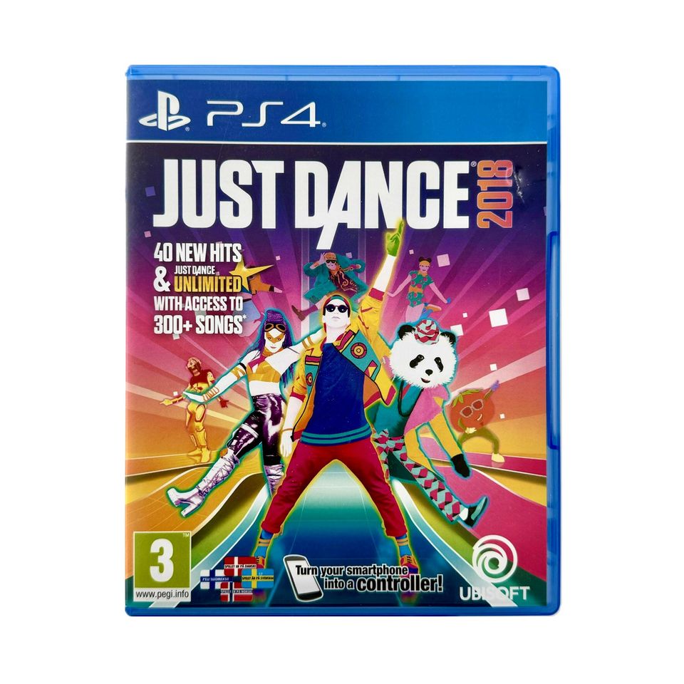 ✅🎮 Just Dance 2018 - PS4 💥+löytyy paljon muita pelejä