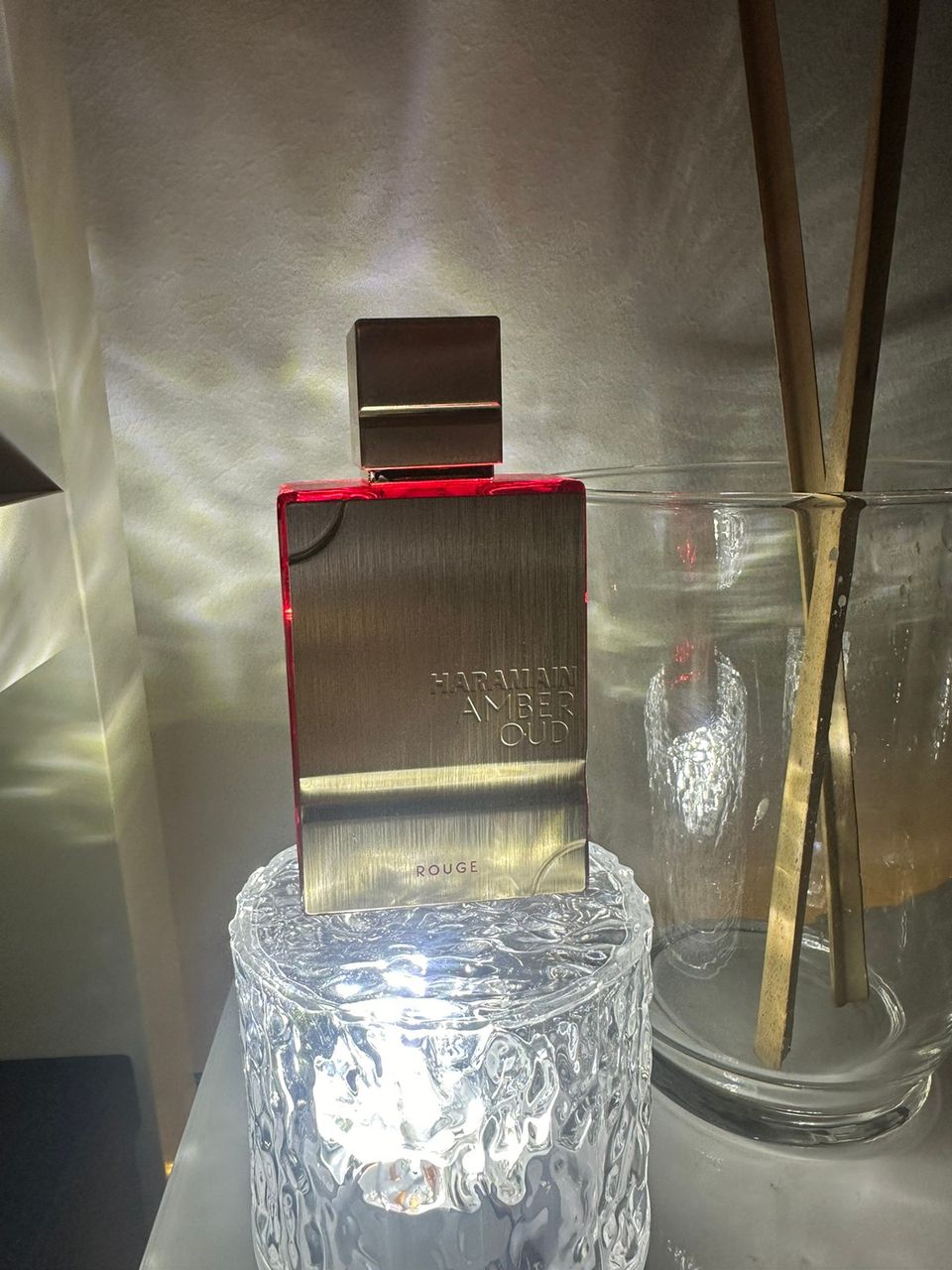 al Haramain amber oud Rouge edition