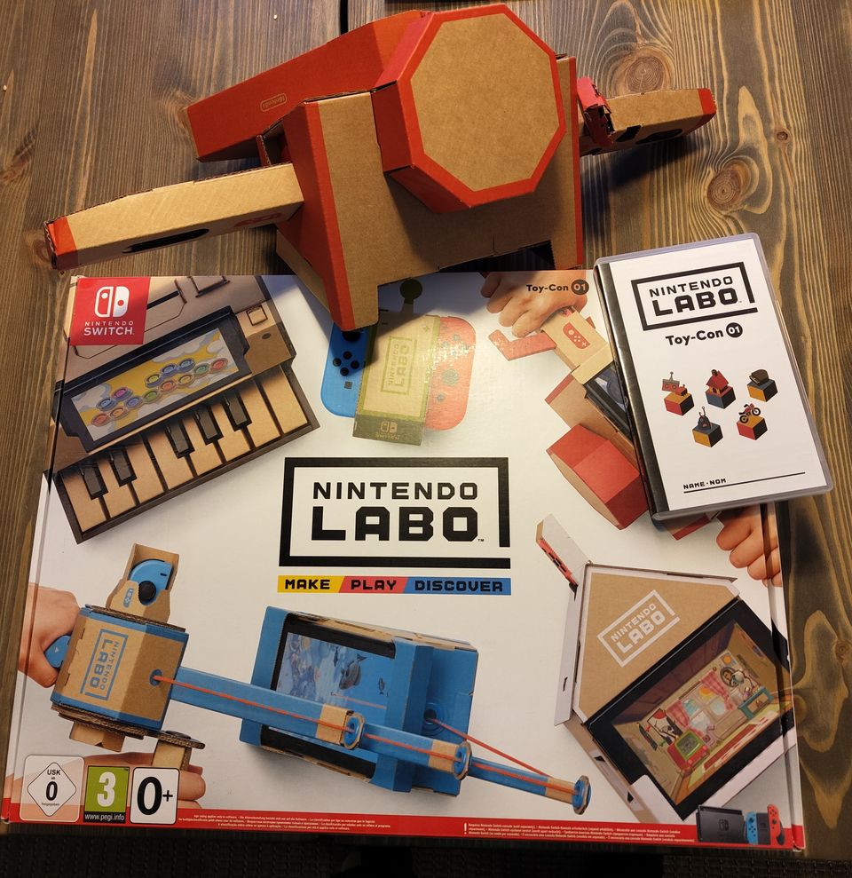 Nintendo Switch Labo Toy-Con 2 Robot Kit ja Toy-Con 1 Variety Kit