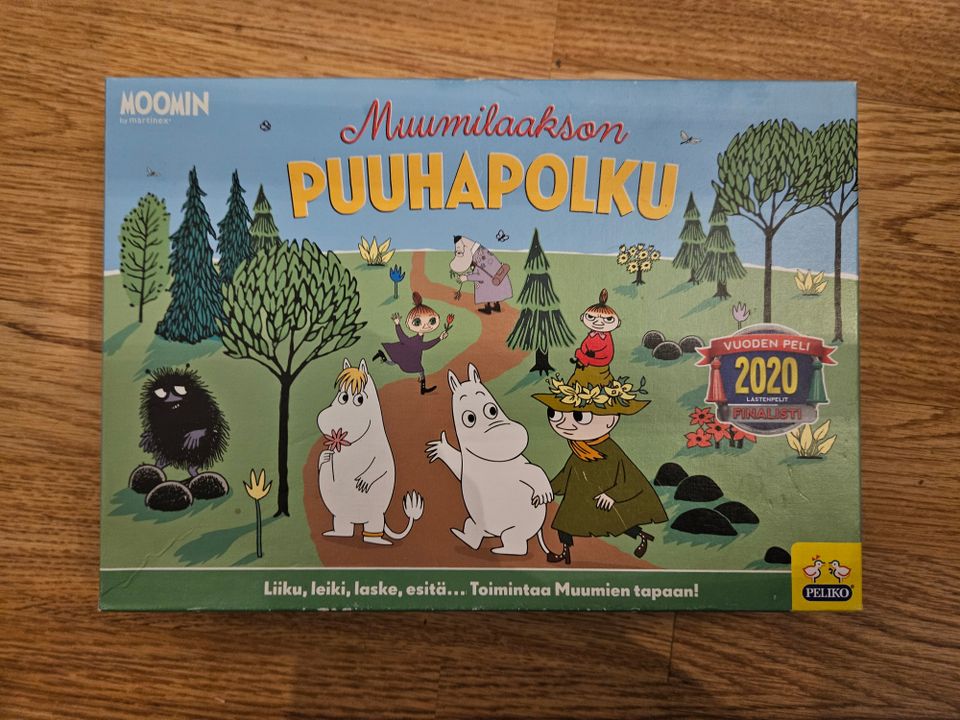 Muumilaakson puuhapolku peli