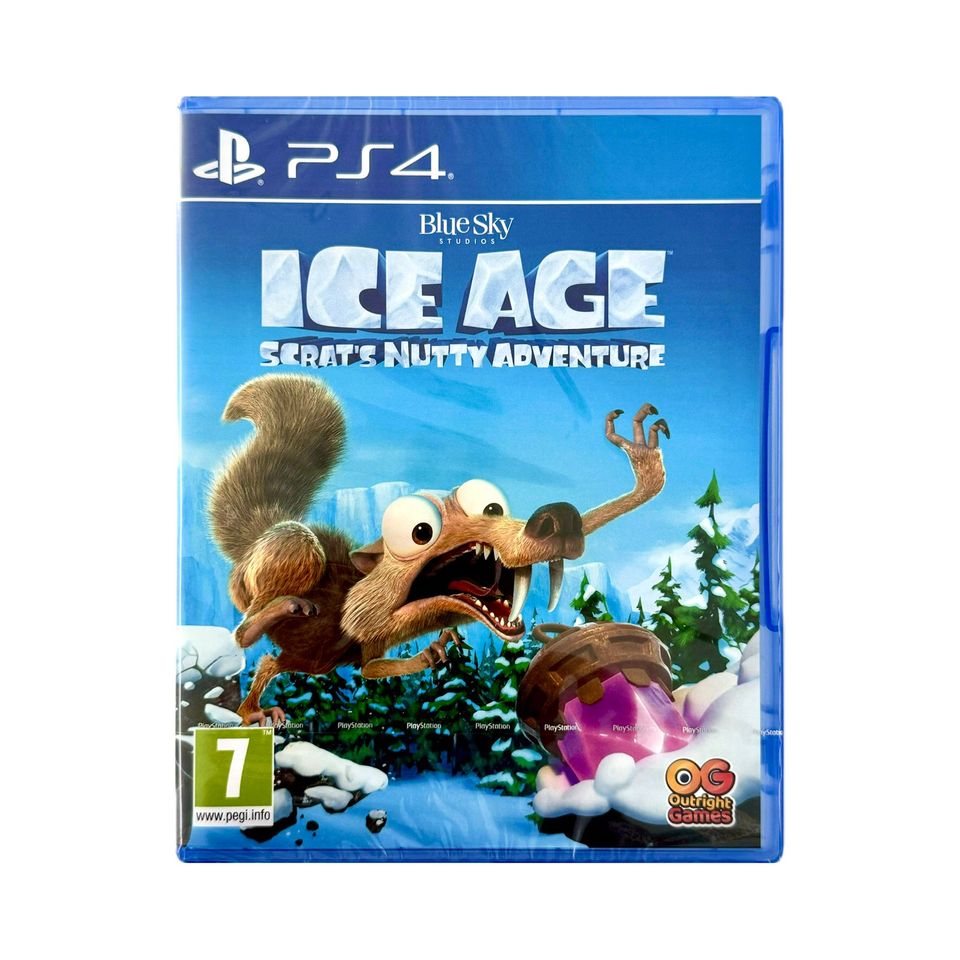 ✅🎮 (uusi) Ice Age Scrats Nutty Adventure - PS4/PS5 💥+löytyy paljon muita pelejä